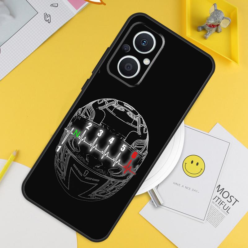 Мотоциклетные аксессуары Для OPPO Reno 14F 13F 12F 11F 13 12 11 10 14 Pro 7 8 Lite 8T OPPO Find X5 X6 X8 X9 Pro Чехол