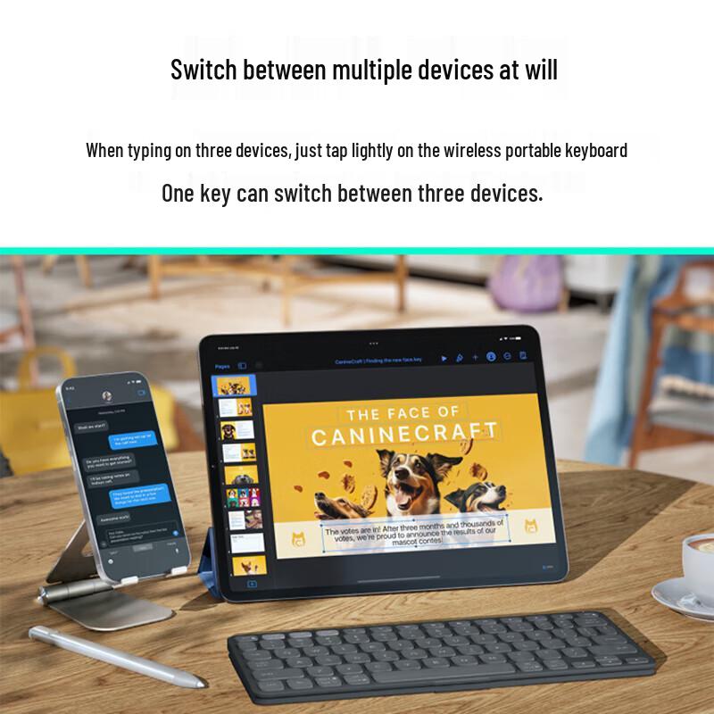 Беспроводная Bluetooth-клавиатура Logitech Keys-To-Go 2