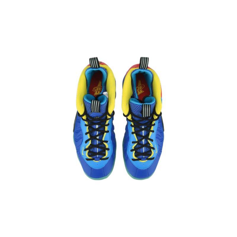 Nike Детские кроссовки Little Posite One Multi-Color Game Royal GS DQ0376-400