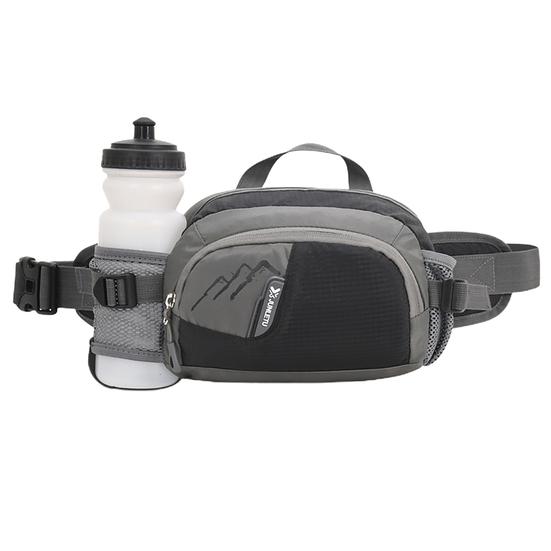 Поясная сумка унисекс с несколькими отделениями, водонепроницаемая поясная сумка большой емкости для мужчин и женщин с защитой от царапин для фитнеса