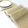 Wedding Party Table Runner Burlap Natural Jute Linen Table Decoration Accessories Home Table Cloth