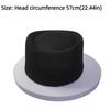 Формальный цилиндр Имитация шерсти Федоры Шляпы Новая шляпа для сценического выступления Путешествия На открытом воздухе