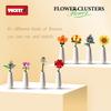 Woma Toys 11804 Соберите 8 цветочных кирпичиков Букет Цветок Строительные блоки Набор Игрушка С Розой