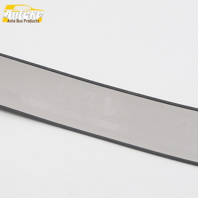 Stainless Steel Rear Guard Plate for Lavida: Fits 15 Models, Protects Tailgate