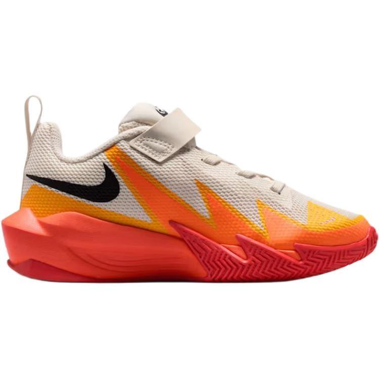 Nike ST Dynamite Дышащие Низкие Баскетбольные Кроссовки Бежево-Оранжевые Детские IH2307-100