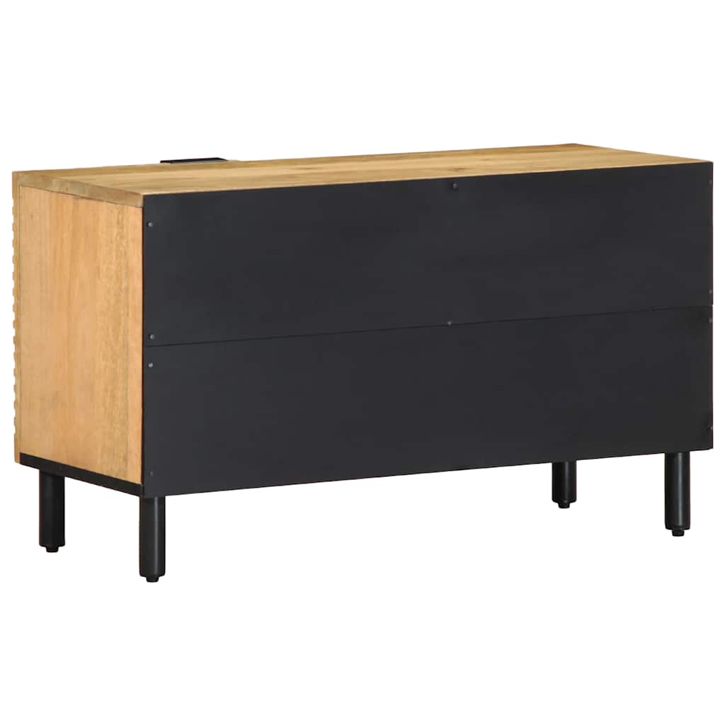 TV Stand in Brown 80 x 31.5 x 46 cm Solid Mango Wood