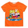 Simon Super Rabbit T-shirt 100%Cotton Cute Boys/ Girls Cartoon Tee-shirt Children Funko Tshirt Camisetas Casual Soft Kawaii Top