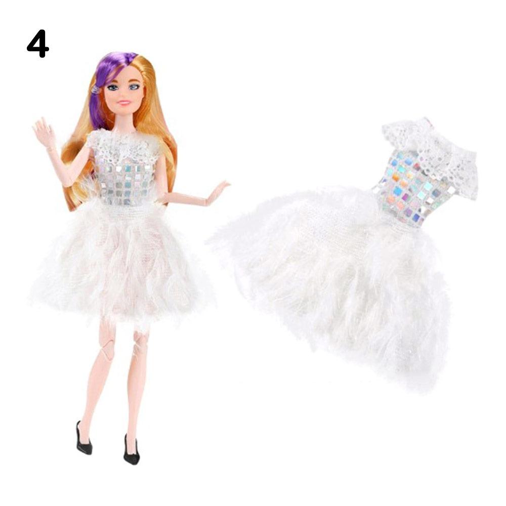 Модные платья для кукол-принцесс, костюм для кукол 30 см / для кукол BJD 1/6 / для кукол 11,5 дюйма, аксессуары для DIY