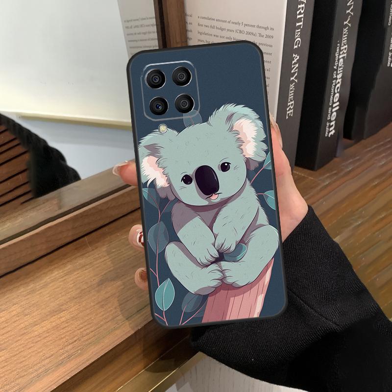 Cute Australia Koala Art Case For Samsung Galaxy M32 M52 M12 M22 M13 M23 M33 M53 M14 M34 M54 M31 M51 M20 M31s M30s