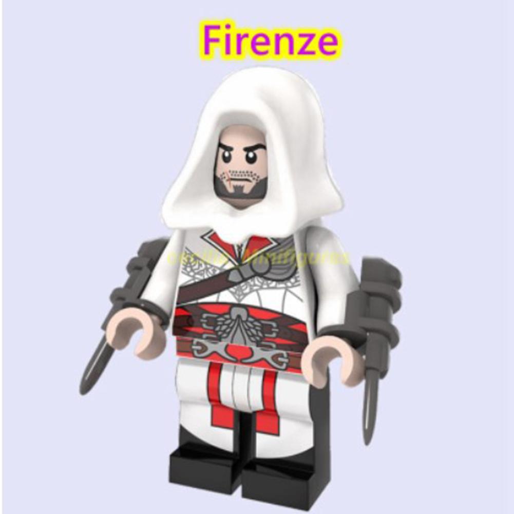 Минифигурки Assassins Creed, строительные блоки, собранные игрушки для детей, подарки