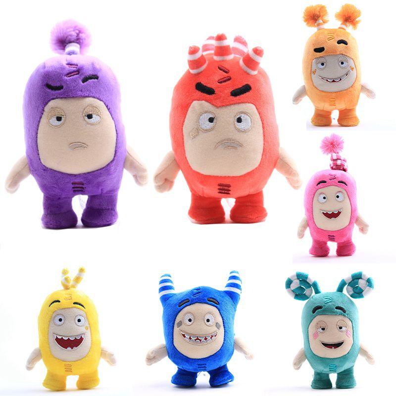 Oddbods 18см Плюшевая Мягкая Игрушка Ньют Бабблз Пого Зи Джефф Фьюз Слик Для Уютного Комфорта