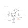 Universal Adjustable Fuel Pressure Regulator Oil 160psi 100psi Gauge AN6 AN 6 Fuel Pressure Regulator kit Fitting End colourful