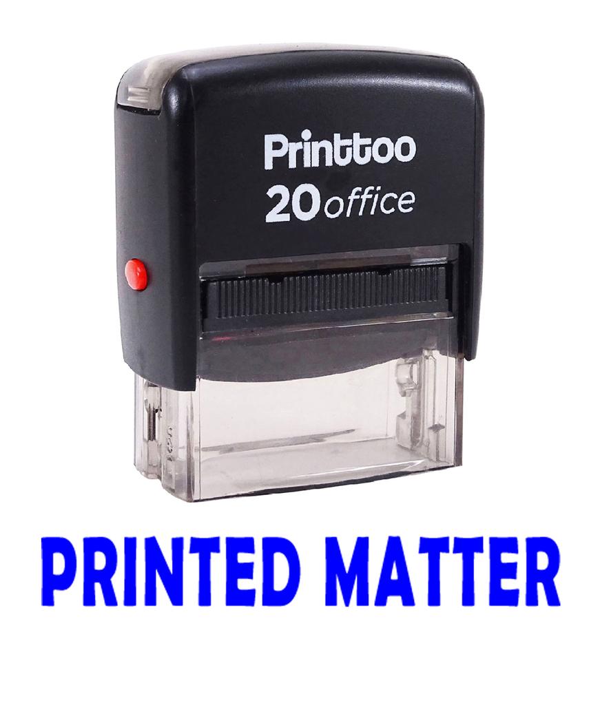Printtoo Custom Stamp ПЕЧАТНАЯ МАТЕРИАЛ Самостоятельная резиновая печать Office