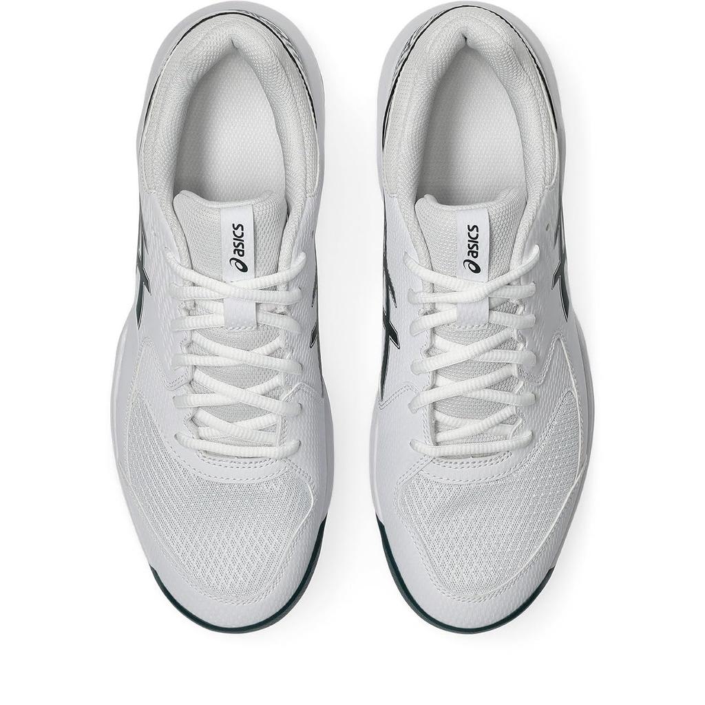 Теннисные туфли 8 1041A408 104 см 2E [ASICS] GEL-DEDICATE мужские (Белый/Саксонский зеленый) 28,0