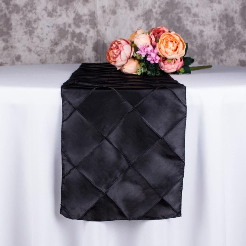 Elegant Taffeta Table Runner Minimalist Decorative Tablecloth Modern Table Flag  Hotel Banquet