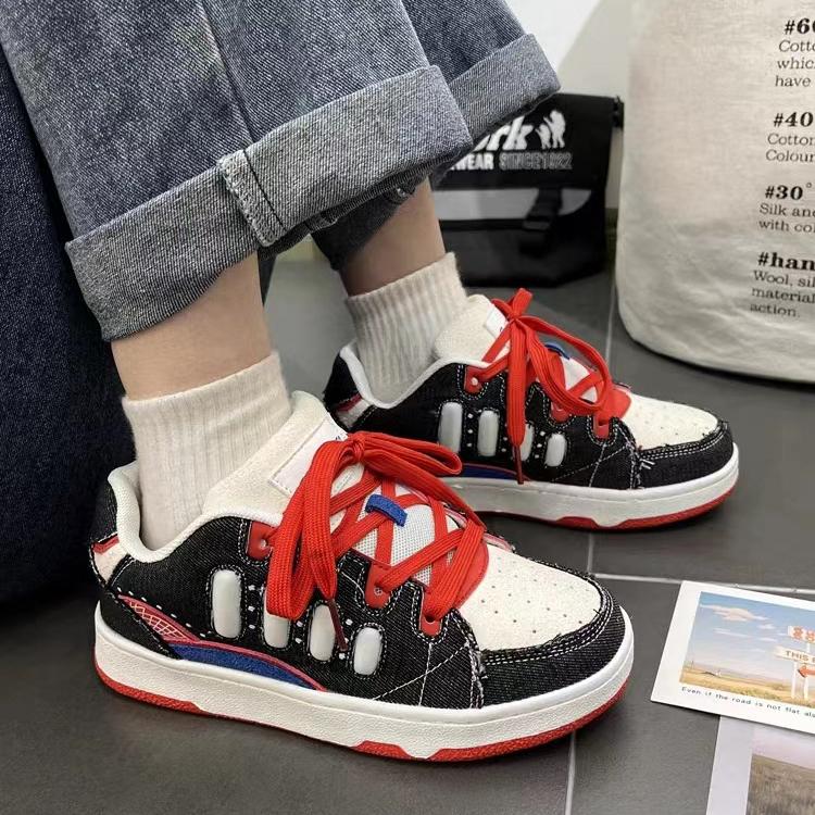 Повседневные кроссовки в стиле Ins, обувь для пар, туфли в стиле ретро