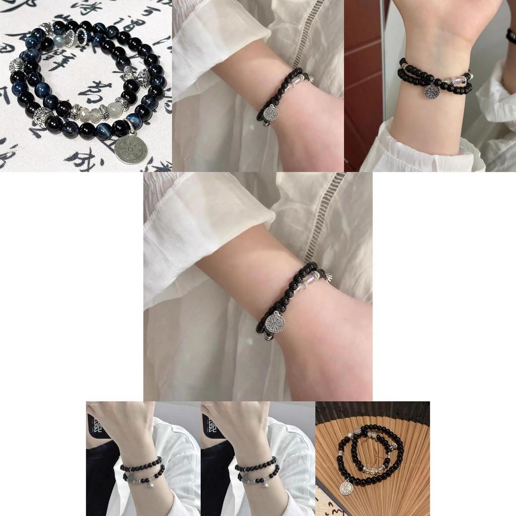 Уникальный браслет из бусин в китайском стиле, античный дизайн для друзей