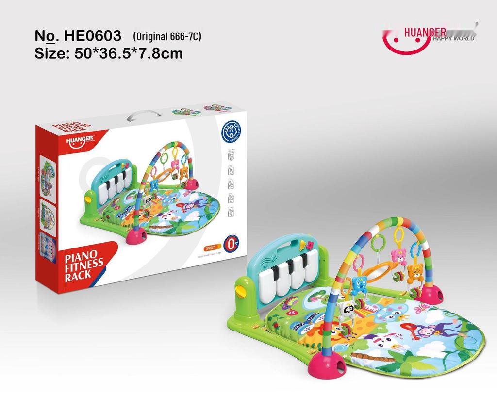 Infant & Toddler Kick and Play Piano Gym 4-in-1 Toy