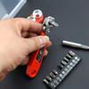 22 In 1 Dual-purpose Wrench, Ratchet Screwdriver, Positive and Negative Hexagonal Plum Blossom Multifunctional Maintenance Screwdriver Tool
