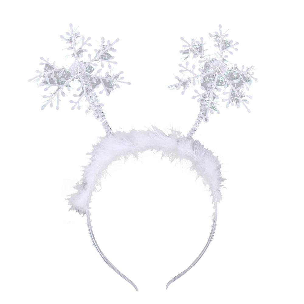 Party Dress Up Female Plush Hair Hoop Christmas Headband Christmas Decoration Antlers Headband