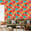 Peach and Red Ink Wallpaper for Living Room and Bedroom 50x1000