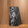 M-Marilyn M-Manson Singer Phone Case For iPhone 17,16,15,14,13,12,11,Mini,Pro,SE,MAX White Matte Shockproof Cover