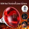 Thickened Heat Preservation Lamp for Breeding Farms: Ideal for Piglets, Chicks, Veterinary Heating, Brooders, Warming & Baking.