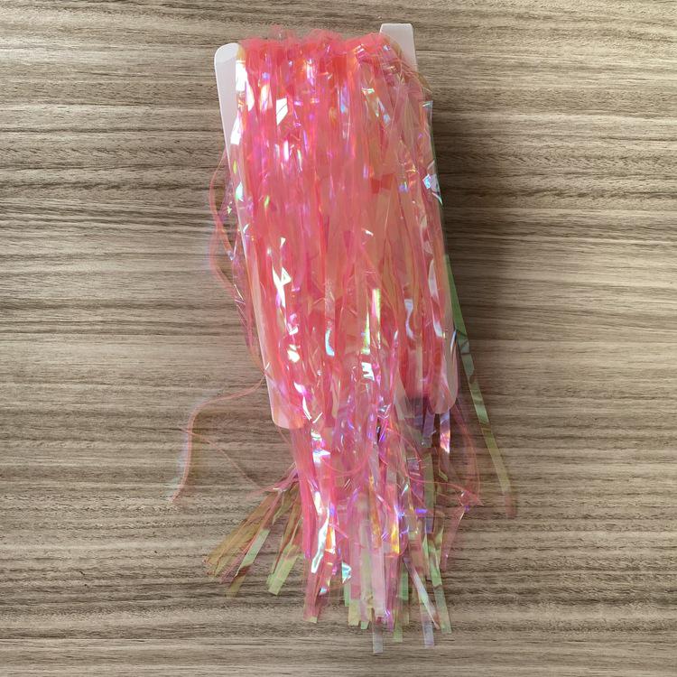 Цветной Дождь из Конфет Шелковая Занавеска - 1x2м Прозрачный Фон для Рождества, Хэллоуина, Дня Рождения, Декораций для Сцены и Мероприятий