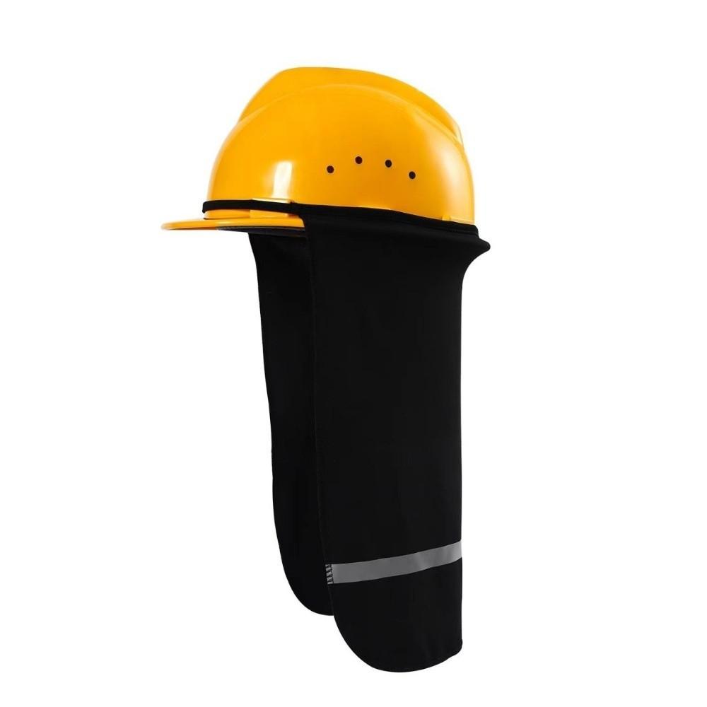 Breathable Hard Hat Sun Shade With Reflective Stripe Face and Neck Protection Work Accessory