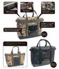 ALBATRE Outdoor Tote Bag, Multi-Gear Container, Water-Repellent, Easy to Clean, Durable, ALOB110, Desert Camo