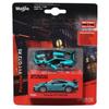 Майсто 1:64 Иконки Скорости Porsche 911 GT2 RS Литая Модель Автомобиля с Открывающимися Дверями, Синий