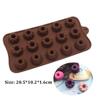 Creative Flower Shape Gummy Candy Silicone Molds Cake Baking Tool Jelly Pudding Chocolate DIY 3D Mold