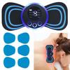 EMS Electric Neck Massager Lcd Display Cervical Massage Patch Low Frequency Pulse Muscle Stimulator Pain Relief Relaxation Tools