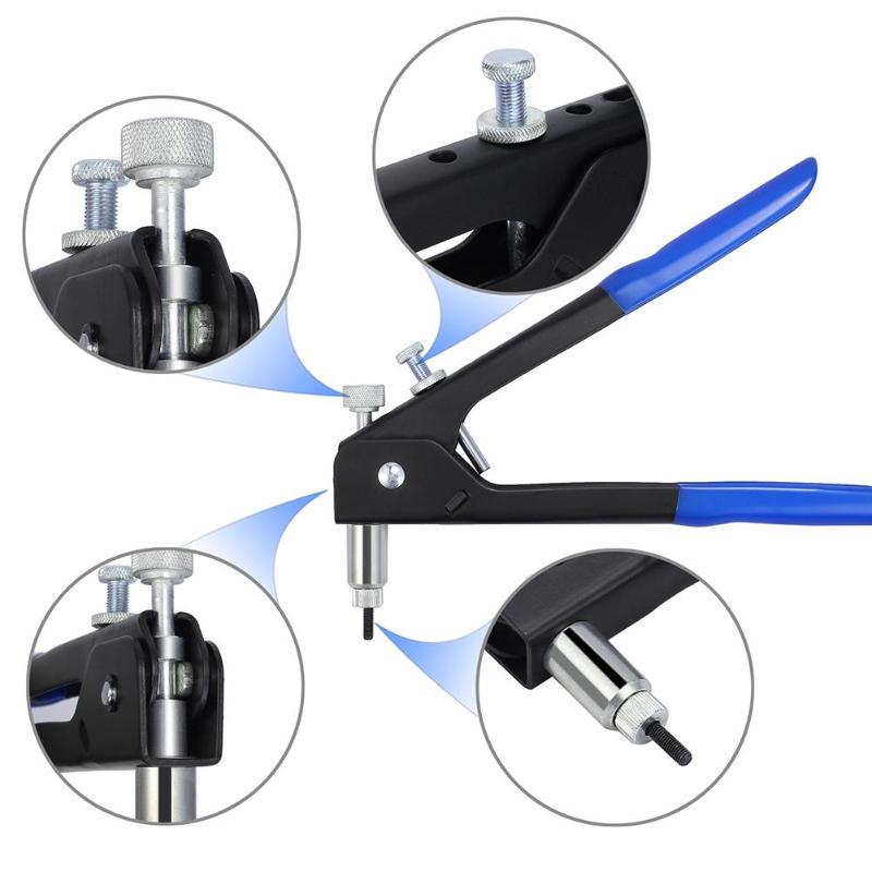 86 шт., пистолет для заклепок, сверхмощная гайка, резьбовая вставка, набор для ручных клепок M3-M8, заклепки, гайки, пистолет для ногтей, инструменты для домашнего ремонта