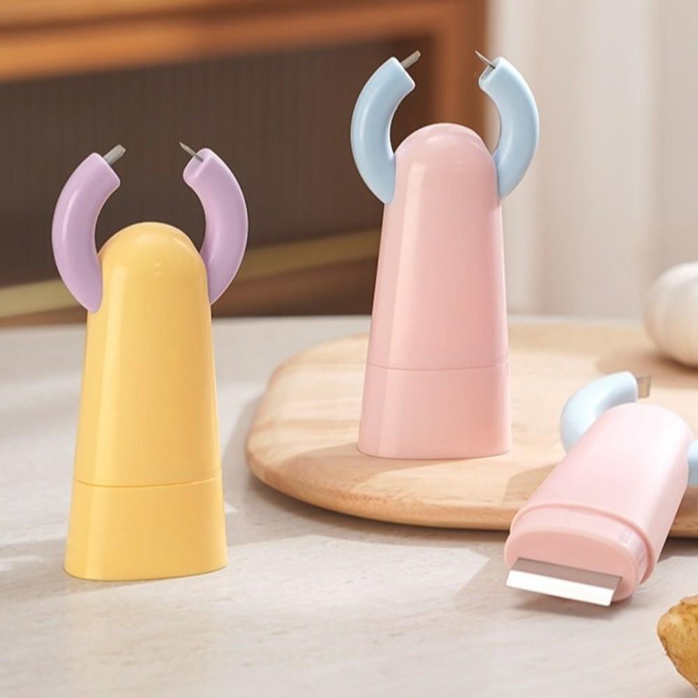 Peeling Function Garlic Peeler Scraping Function Ginger Cleaning Tool Garlic Preparation