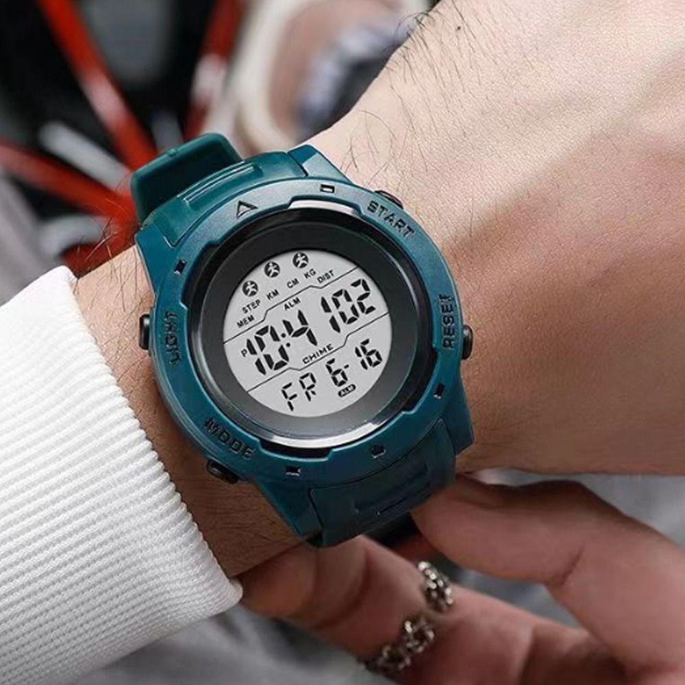 Casual Sports Watch Night Glow Wristwatches New Digital Watch  Outdoor Sports