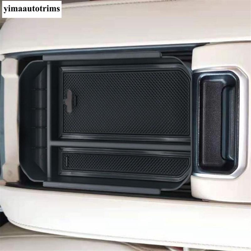 Central Control Armrest Storage Box Pallet Container Phone Case Interior Accessories For Toyota Highlander / Kluger - 2025