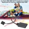 Автомобильный радиоприемник 5000 6000 CD BT 5,0 AUX, сменный музыкальный адаптер для Ford Focus 6000CD, аудиокабель
