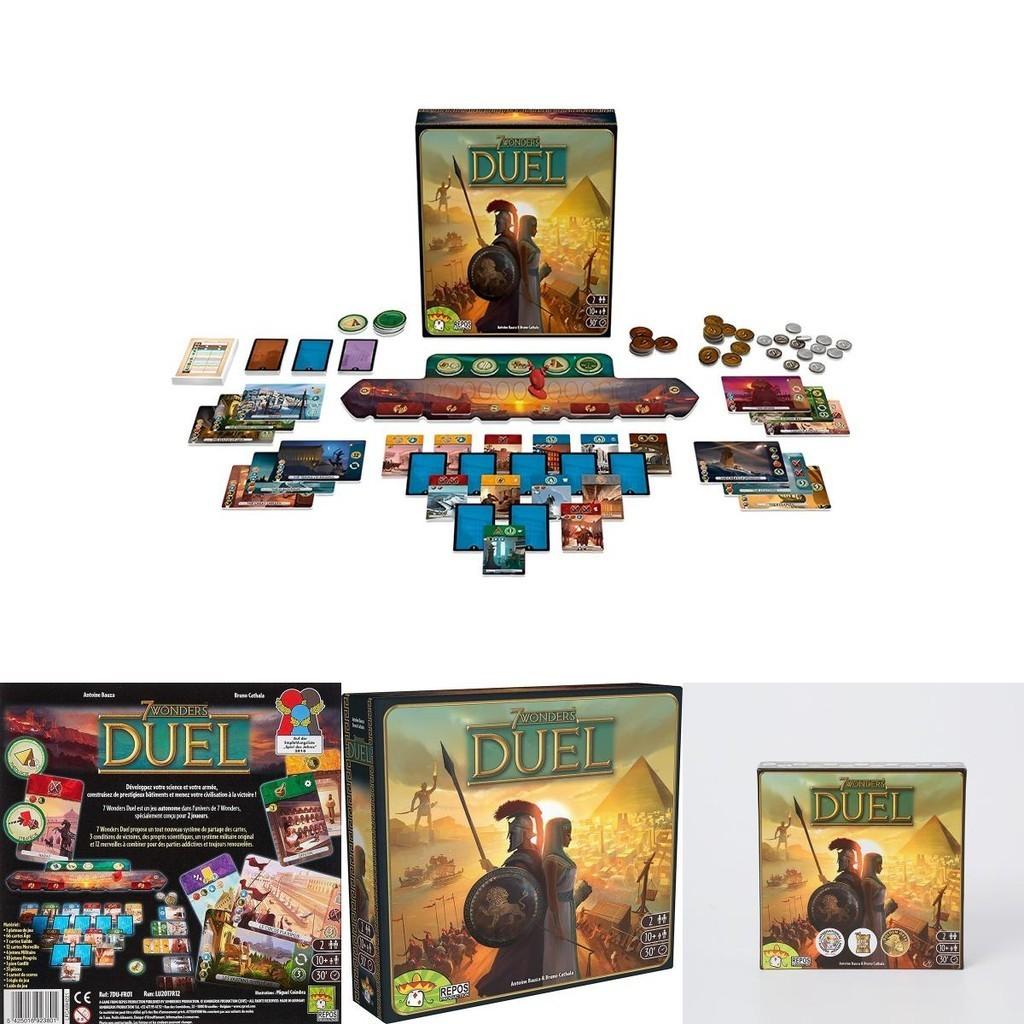 7 Чудес Дуэль Стратегическая Настольная Игра Для Взрослых Детей