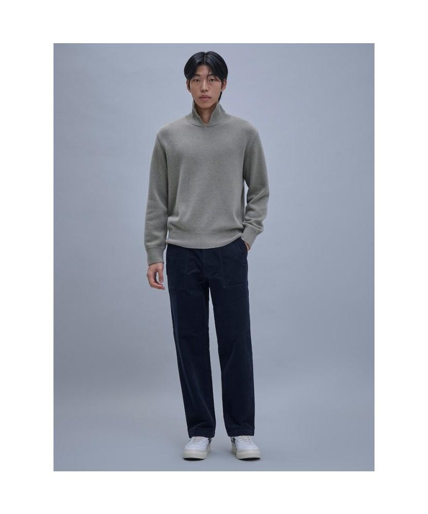 SHIFT.G Semi Wide Big Twill Fatigue Pants Navy