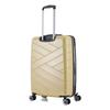 Set of 3 Expandable Rigid Trolley Polycarbonate Suitcases - LYS Paris 395/3 - 393 &; 395 Mustard
