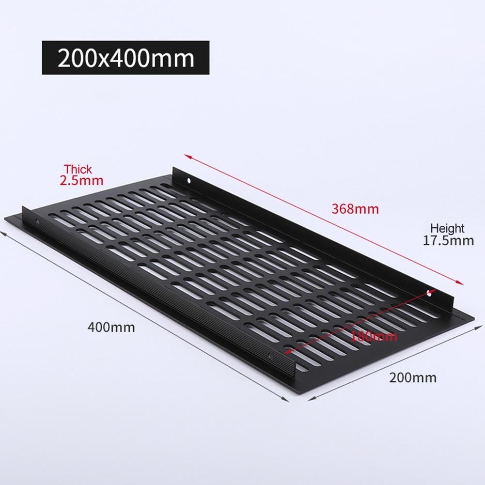 200 мм прямоугольная вентиляционная крышка из алюминиевого сплава вентиляционная решетка для шкафа для обуви шкафа для мебели вентиляционная сетка