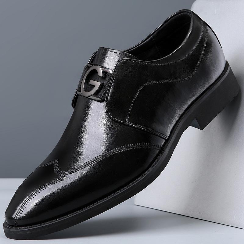 Модные мужские деловые кожаные туфли весна осень новые дизайнерские модные повседневные роскошные туфли для мужчин