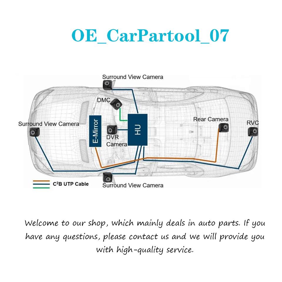 95760-2K100 For Kia Soul 2010 2011 2012 2013 Rear View Backup Assist Parking Camera 957602K100