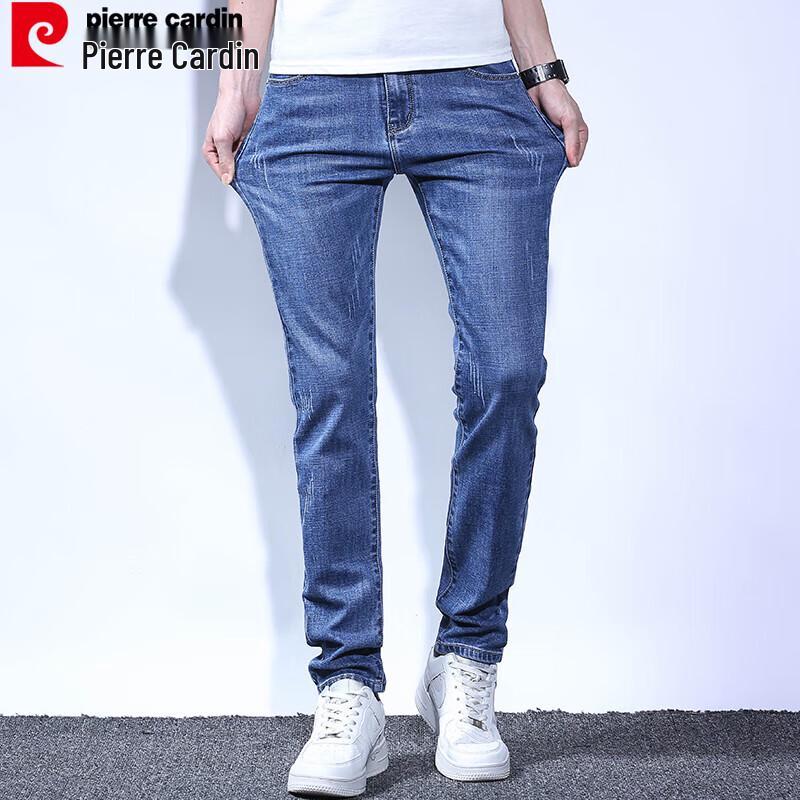 Мужские джинсы Pierre Cardin из эластичного денима облегающего кроя