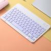 Mini Bluetooth Keyboard Rechargeable Portable Keyboard Ultra Thin Wireless Keyboard  Notebook
