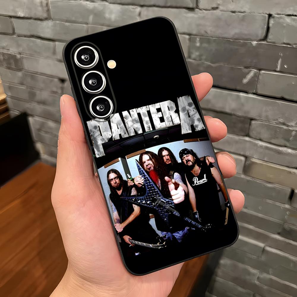 Music Pantera Band Phone Case For Samsung S26 S25 Plus S20 S20 Plus S22 Ultra S23 FE S21 Plus S21 Ultra Soft Cover