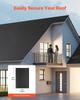 Roll Roofing, 20 x 25 ft, 45 mil EPDM Rubber Roofing, Long Lifespan & Weather-resistant, Withstands Harsh Temperatures, Flexible & Easy Installation,