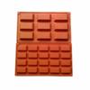 Non-stick Silicone Financier Mold Rectangle French Almond Cake Pan Mini Loaf Baking Mold Oven Safe Bakeware DIY Pastry Tools 2pc