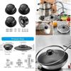 K1AE Pack of 4 Heat Resistant Lid Handles for Home and Outdoor Cooking Supplies